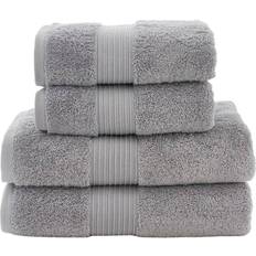 Deyongs Bliss Pima Guest Towel Silver (90x50cm)