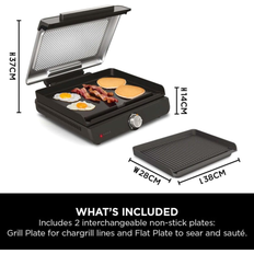 Ninja Sizzle Low Smoke Electric Indoor Grill