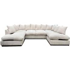 Monaco Scatter Back 6 Seater U Shaped Corner