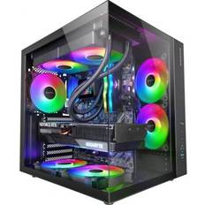 ATX Semi-Tower PC Case MCVONE Black