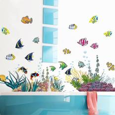 Window Film Wejoy Wall Sticker Colorful I Murals 130x42 cm Window Film