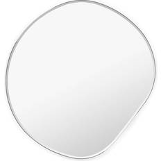 Ferm living pond mirror ferm LIVING Pond Dark Chrome Vægspejl 52x50cm