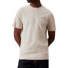 Calvin Klein Interlock T-Shirt - Stony Beige
