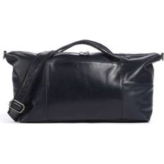 Leather Weekend Bags Harold's Caugio Weekend Leather Travel Bag - Dark Blue
