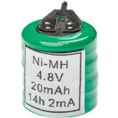 NiMH Replacement Button Cell Battery Tab Type 4 V15H 2 Pins