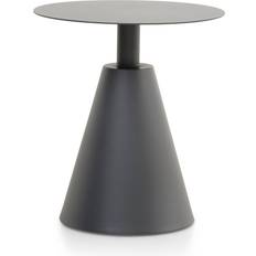 Aluminium Caféborde Lexpo Living Cos Café Bord Ø50 cm Antracitgrå Aluminium