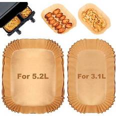 BYKITCHEN Air Fryer Liners 5.2l 3.1l