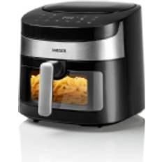Haeger AF-D80.008A Fritteuse Schwarz Silber