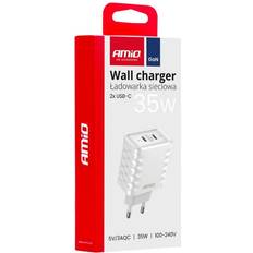 Jungiama II Tinklą Quick Charge 35W 2x USB-C