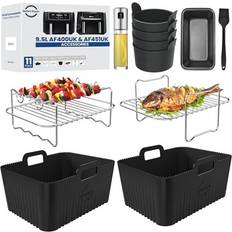 Belfort Etech Premium Ninja Air Fryer Accessories AF400UK AF451UK 11 PCS