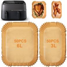 100 Stück Airfryer Backpapier Philips Dual Basket