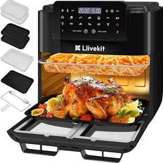 15L Dual Air Fryer Mini Oven
