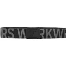 Snickers Workwear Logo Belt - Black/Steel Grey