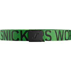 Snickers Workwear Logo Belt - Apple Green/Black