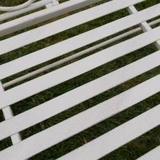 Melody Maison Vintage Cream Garden Bench