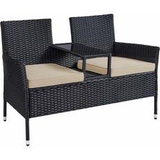 Balkonmöbel PE-Polyrattan Mit Tisch