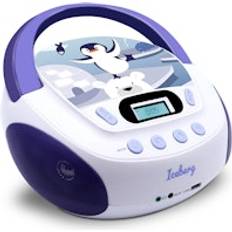 Mp3 spelare barn MOOOV Iceberg MP3 CD Spelare Barn USB