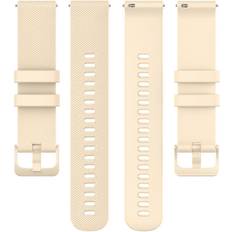 Furtalk 18mm Grid Texture Silicone Watch Band