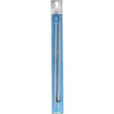 Yarn & Needlework Supplies Milward Single Point Knitting Needles 30cm Silver Grey