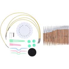 Yarn & Needlework Supplies Kikidex Interchangeable Circular Knitting Needle Set
