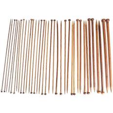 Yarn & Needlework Supplies Kikidex 36 Pieces Carbonized Bamboo Crochet Needles