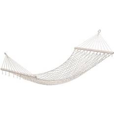 Hamac 260 x 80 cm Tressé Crüme