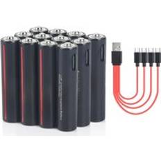 600mWh USB Li-ion AAA Rechargeable Battery