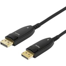 Kablar Deltaco DisplayPort 1.4 Aktiv Optical Cable DP-AOC15