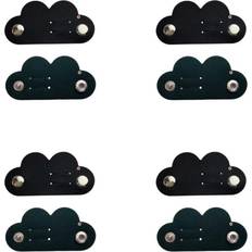 4-Pack Läderkabelorganisatör Med Snäpplås