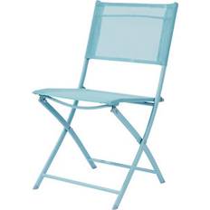 Saba Stil Water Blue Metal Foldable Chair