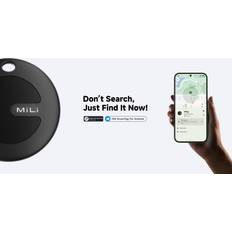 MiLi GPS & Bluetooth-trackers MiLi GPS Locator Svart Sorteringsfodral
