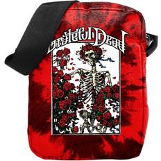 Red Crossbody Bags Grateful Dead Bertha Skeleton Crossbody Bag - Red