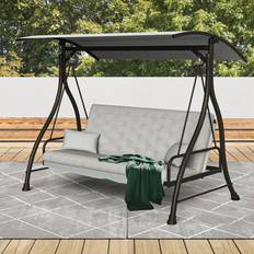 Malay Riviera 3 Seater Combo Swingbed Grey