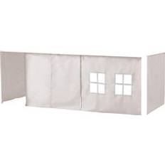 HoppeKids Sänghimlar HoppeKids Sengeforhæng 90x200 cm Silver Cloud