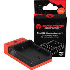 Berenstargh Dual LCD USB Ladegerät Canon LP-E6