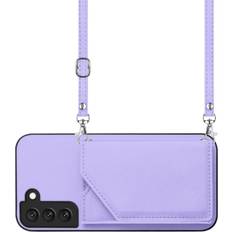 Samsung Galaxy S25 Mobile Phone Cases GANGXUN Light Violet Compatible Case Samsung Galaxy S21 Fe