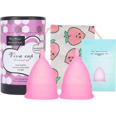 Menstrual Cups on sale Goolrc Menstrual Reusable Silicone Cups Set