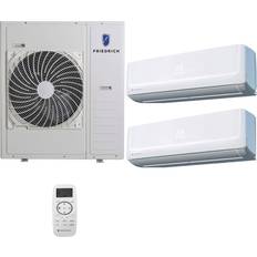 Heating Pumps Friedrich Dual Zone Heat Pump Split System 36K BTU