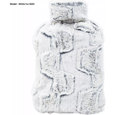 White Heat Bottles Wellhome Hot Water Bottle Large 2L With Warm Knitted Cover