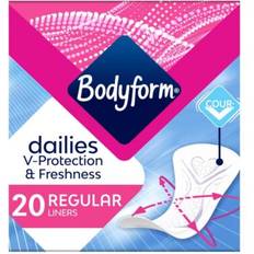 Pantiliners Bodyform Dailies Normal Panty Liners 20 Pack
