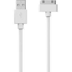 Sinox Apple 30-Pin Kabel 2 Meter Sort