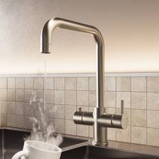 Nickel 3 in 1 Square Spout Boiling Water Tap