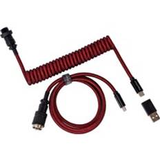 Premium Coiled Cable Red Cab-2