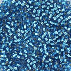 Blå Glasperler Miyuki Delica Beads Capri