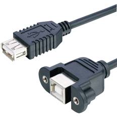 Kablar Lyndahl USB 2.0 USB-B Uttag USB-A 0.20 m Cable