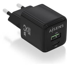 ASCH-25W2P015-BK 25W USB Vägge Charger
