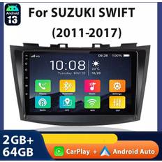 Suzuki Swift 2011-2017 Car Radio Stereo WiFi GPS RDS BT Carplay Android 13
