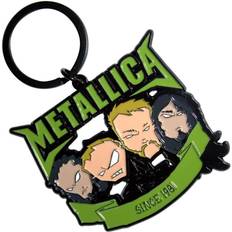 Lompakot ja Avaimenperät Metallica Since 1981 Heads Double Sided Keyring - Black