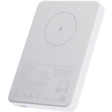 Xiaomi Batterier & Opladere Xiaomi Magnetic Power Bank 5000mAh GL Hvid