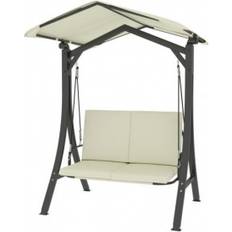 OutSunny Hammock Gunga Justerbart UV-Skyddstak 150 x 120 x 182 cm